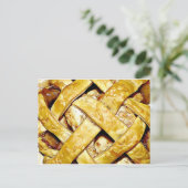 Oma's Apple Pie Day Recept Kaart (Staand voorkant)