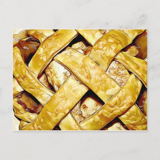 Oma's Apple Pie Day Recept Kaart (Voorkant)