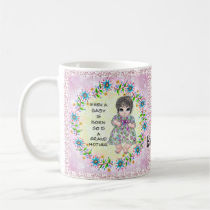 Oma's Baby Meisje   Koffiemok