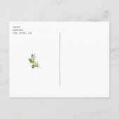 Oma's Baby shower Margarita Shower Uitnodiging Briefkaart (Achterkant)