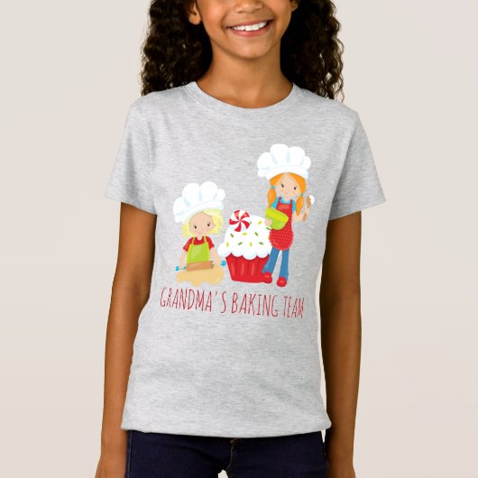 Oma's Baking Club T-shirt (Voorkant)