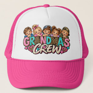 Oma's bemanning kids familie kleinkinderen trucker pet