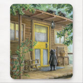 Oma's bezoekers muismat (Voorkant)