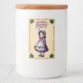 Oma's Blackberry Jam Eten Label Voedselcontainer Etiket (Voorkant)