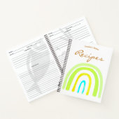 Oma's Boho Keuken Receptenschrift Notitieboek (Binnen)