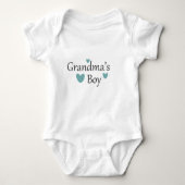 Oma's Boy Baby Shirt (Voorkant)