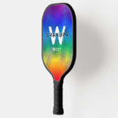 Oma's Bubbles Paddle Rainbow Monogramed (Links)