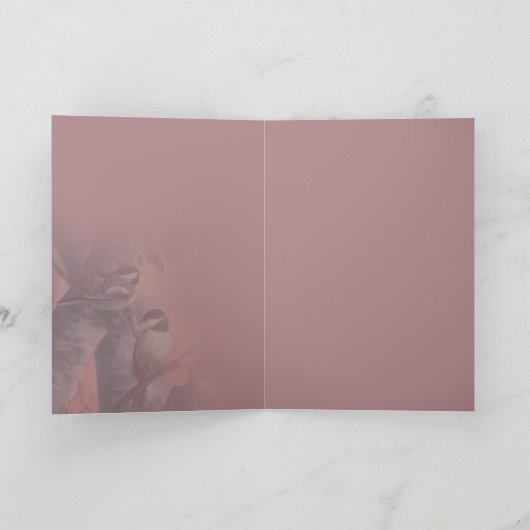 Oma's Chickadees Bedankkaart (Binnen)