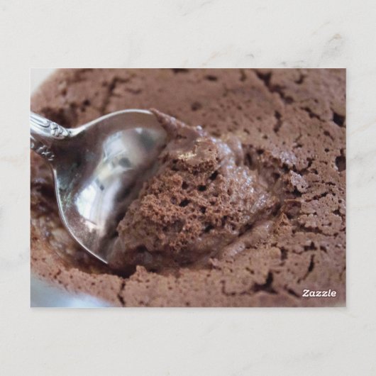 Oma's Chocolate Mousse Recept Kaart (Achterkant)