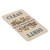 Oma's Clean/Dirty 4x6 in. Magneet (Rechterzijde)