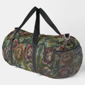 Oma's comfortabele vintage bloemendoppkit plunjezak (Rechterhoek)