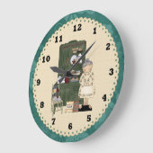 Oma's Country Kitchen Clock Grote Klok (Hoek)