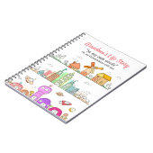 Oma's dagboek om levensverhaal op te tekenen voor  notitieboek (Linkerzijde)