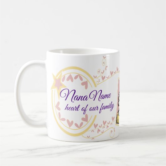 Oma's Day  Badge Design Koffiemok (Links)