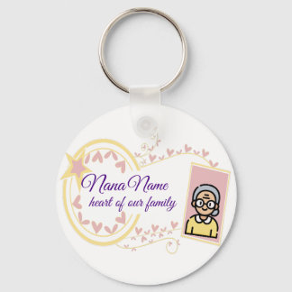 Oma's Day  Badge Design Sleutelhanger