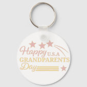 Oma's Day  Badge Design Sleutelhanger (Achterkant)