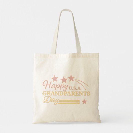 Oma's Day  Badge Design Tote Bag (Achterkant)