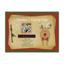 Oma's Divinity Fudge RECIPE KAART