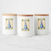 Oma's Druivenjam Vintage Voedselcontainer Etiket (Flessen)