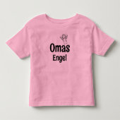 Omas engel kinder shirts (Voorkant)