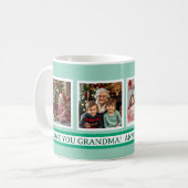 Oma's engelen | 4 Fotosjabloon Koffiemok (Voorkant links)