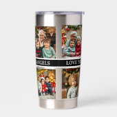 Oma's engelen | 8 foto sjabloon geïsoleerde drinkbeker (Links)