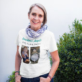 Oma's engelen | Persoonlijke foto en namen T-shirt