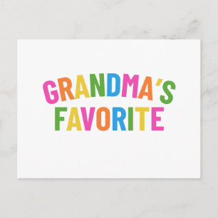 oma's favoriet briefkaart