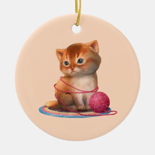 Oma's favoriet keramisch ornament (Voorkant)