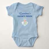 Oma's favoriete Baby bodysuit (Voorkant)