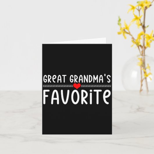 Oma's favoriete  kaart (Gele Bloem)