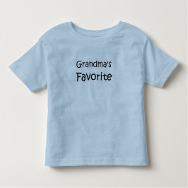 Oma's favoriete peuter T-shirt - verwend met liefd