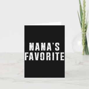 Oma's Favoriete T Grappige Oma Grootouder Granhi Kaart