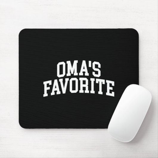 Oma's Favorite Grandkids  Muismat (Met muis)