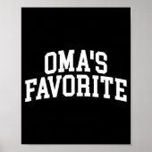 Oma's Favorite Grandkids  Poster (Voorkant)