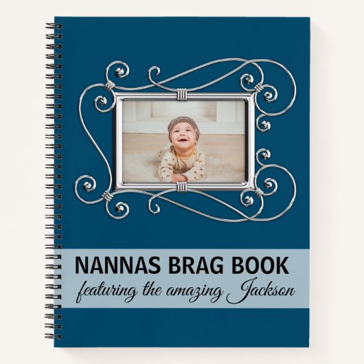 Oma's Foto Praatboek Notitieboek (Voorkant)