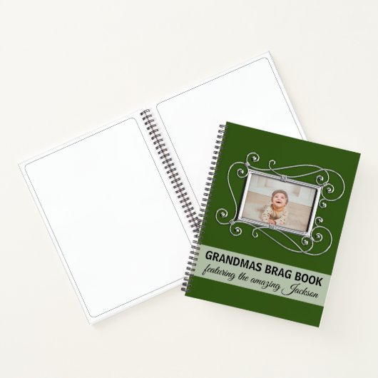 Oma's Foto Praatboek Notitieboek (Binnen)