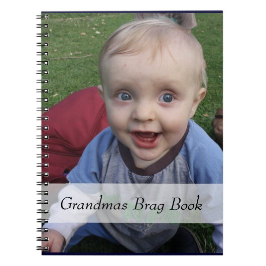 Oma's Foto Praatboek Notitieboek (Voorkant)