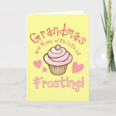 Oma's Frosting Kaart (Voorkant)