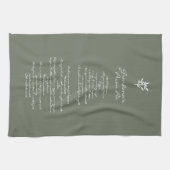 Oma's gezinshereniging - Aangepaste tekst Theedoek (Horizontaal)