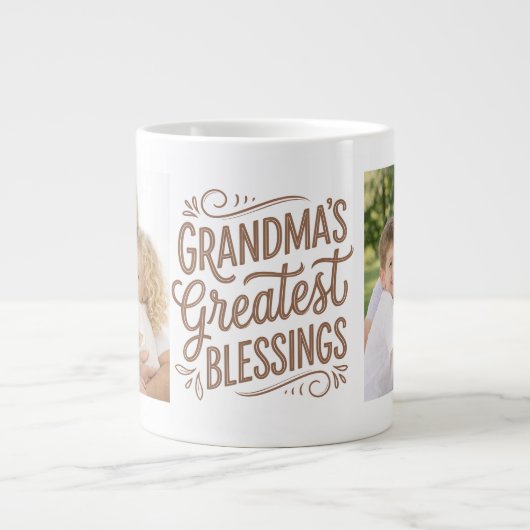 Oma's Grootste Zegeningen Foto Speciale Mok (Voorkant)