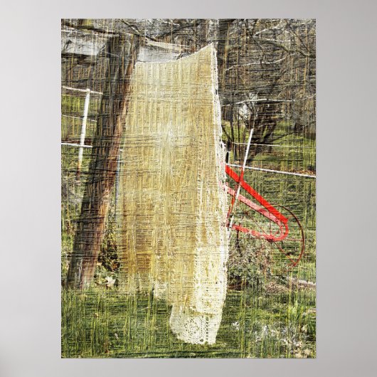 Oma's Handgeweven Deken Poster (Voorkant)