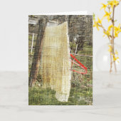 Oma's Handmade Blanket Kaart (Gele Bloem)