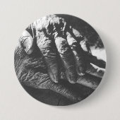 Oma's Hands Ronde Button 7,6 Cm (Voorkant)