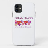 Oma's hart iPhone Case (Achterkant)