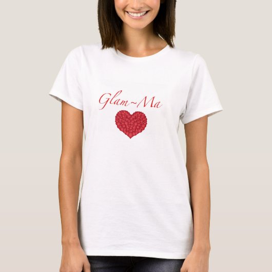 Oma's Heart T-Shirt (Voorkant)