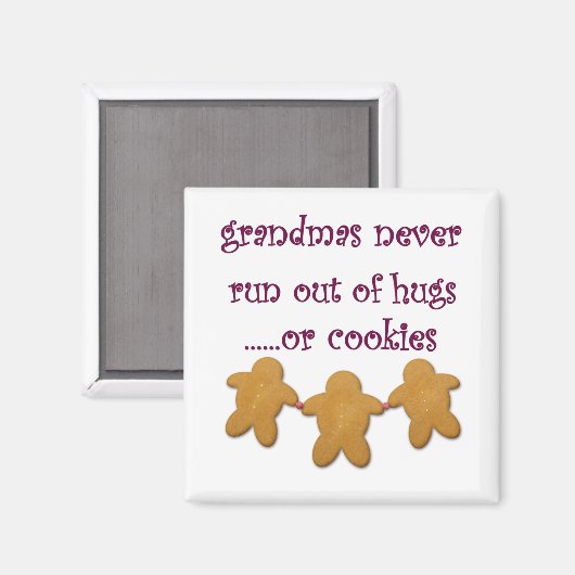 Oma's hebben altijd knuffels magneet (Voorkant / Achterkant)