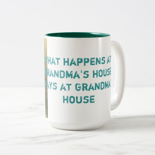 Oma's House Moederdag Coffee Tea Mok (Voorkant rechts)