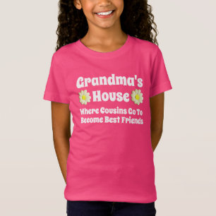Oma's House. Waar neven naar gaan..." T-shirt