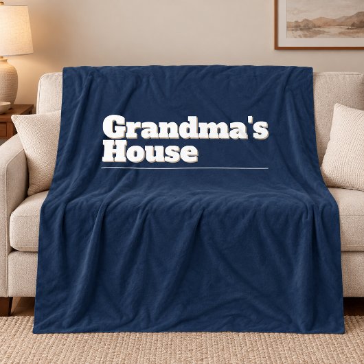 Oma's Huis Fleece Deken